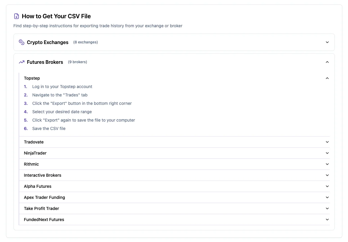 Nebraska Csv Platform Update: CSV Trade Import Feature - Effortless Trade Logging ...